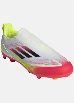 Adidas F50 LEAGUE LL FG/MG J FTWWHT/CBLACK/SYELLO
