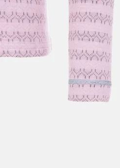 New Ulvang 50Fifty 3.0 round neck Jr Sweet Pink Mix