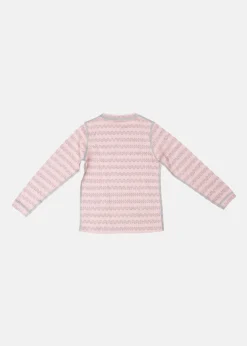 Discount Ulvang 50Fifty 3.0 round neck kids Sweet Pink Mix