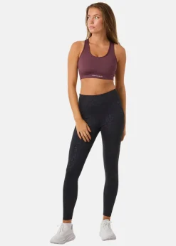Clearance Röhnisch Flattering Mesh Sportsbra Huckleberry