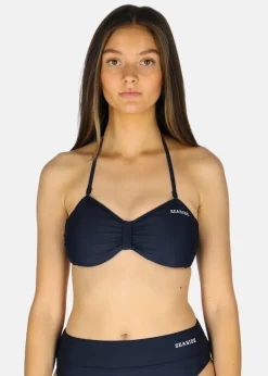 Best Seaside Florida Bikini Bandeau W Navy