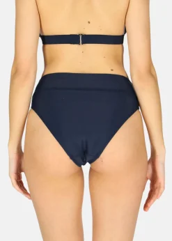 Seaside Florida Highwaist Bikini Bottom W Navy