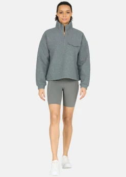 Discount Athlecia Florrie W Sherpa Half zip Sedona Sage