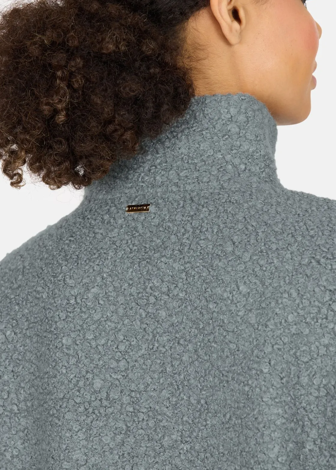 Discount Athlecia Florrie W Sherpa Half zip Sedona Sage