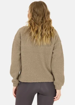 Hot Athlecia Florrie W Sherpa Half zip Fallen Rock