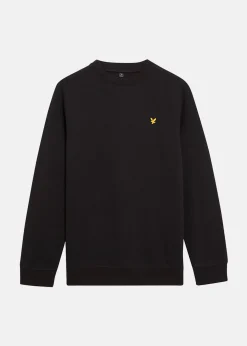 Best Lyle&scott Fly Fleece Crew Jet Black