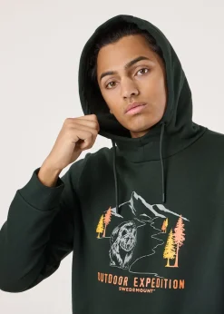 Hot Swedemount Forest Hood Green Bear