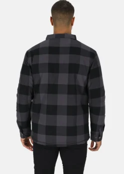 New Swedemount Forest Pile Shirt II Charcoal/Black