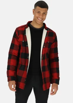Sale Swedemount Forest Pile Shirt II Red/Black