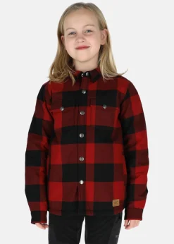 Hot Swedemount Forest Pile Shirt II JR Red/Black