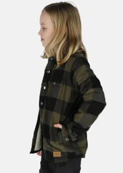 New Swedemount Forest Pile Shirt II JR Olive/Black