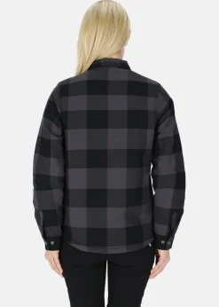 Swedemount Forest Pile Shirt II W Charcoal/Black