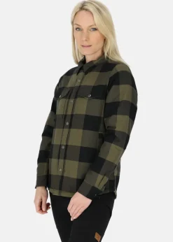 Swedemount Forest Pile Shirt II W Olive/Black