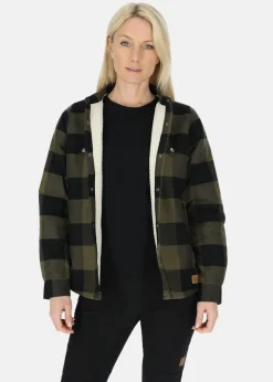 Swedemount Forest Pile Shirt II W Olive/Black