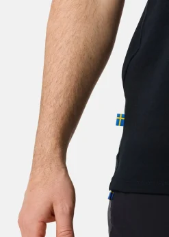 Swedemount Forest Tee Black Fish