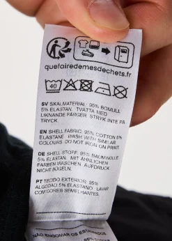 Swedemount Forest Tee Black Fish