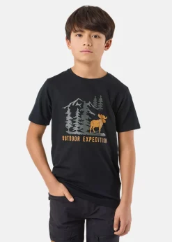 Swedemount Forest Tee JR Black Elk