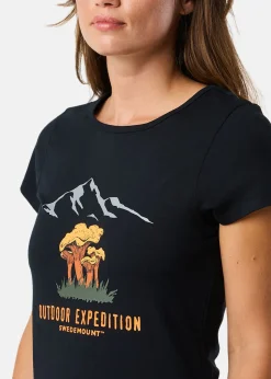 Swedemount Forest Tee W Black Chantarelle
