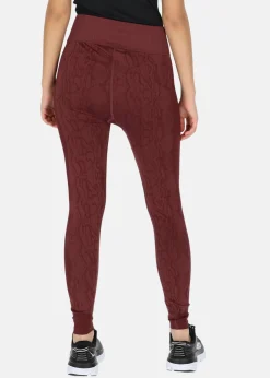 Best Puma FormKnit Seamless High Waist 7 Aubergine-snake print