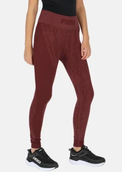Best Puma FormKnit Seamless High Waist 7 Aubergine-snake print