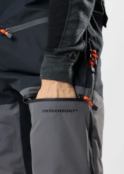 Hot Swedemount Freeride Bib Pants Charcoal/Black