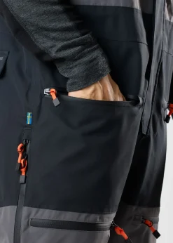 Hot Swedemount Freeride Bib Pants Charcoal/Black