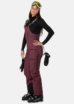 New Swedemount Freeride Bib Pants II W Dk. Mauve
