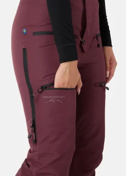 New Swedemount Freeride Bib Pants II W Dk. Mauve