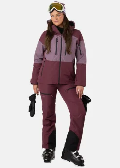 New Swedemount Freeride Bib Pants II W Dk. Mauve