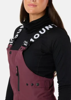 New Swedemount Freeride Bib Pants II W Dk. Mauve