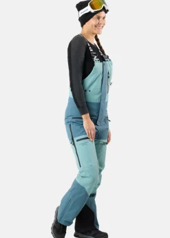 Online Swedemount Freeride Bib Pants W Seaweed Green/Dk Seaweed Green