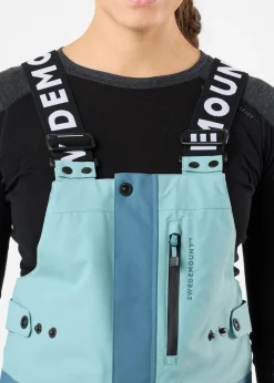 Online Swedemount Freeride Bib Pants W Seaweed Green/Dk Seaweed Green