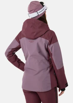 Swedemount Freeride Jacket W Dk. Mauve/Pale Mauve