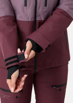 Swedemount Freeride Jacket W Dk. Mauve/Pale Mauve