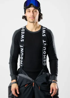 Best Swedemount Freeride Skisuit Charcoal/Black