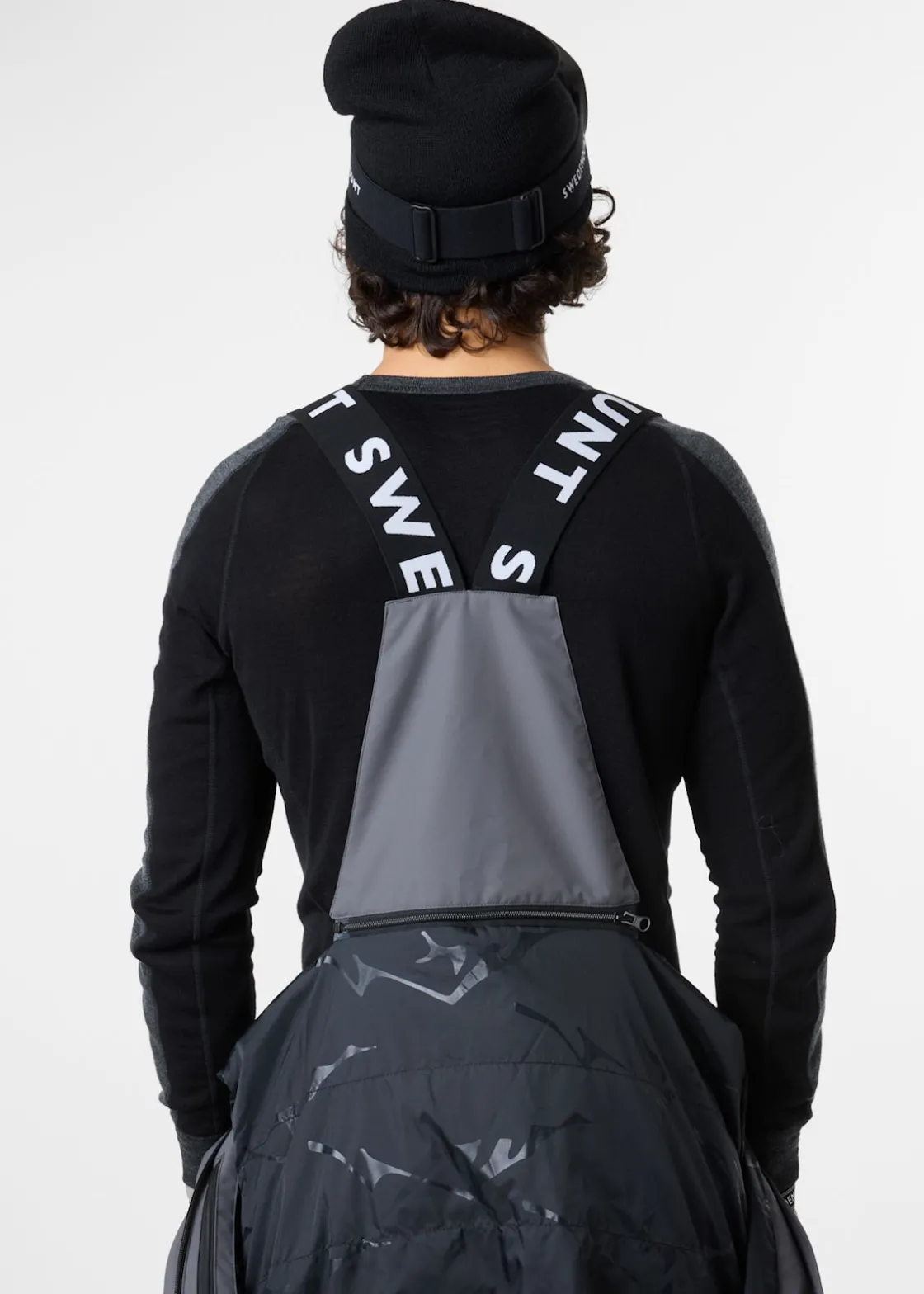 New Swedemount Freeride Skisuit Charcoal/Orange