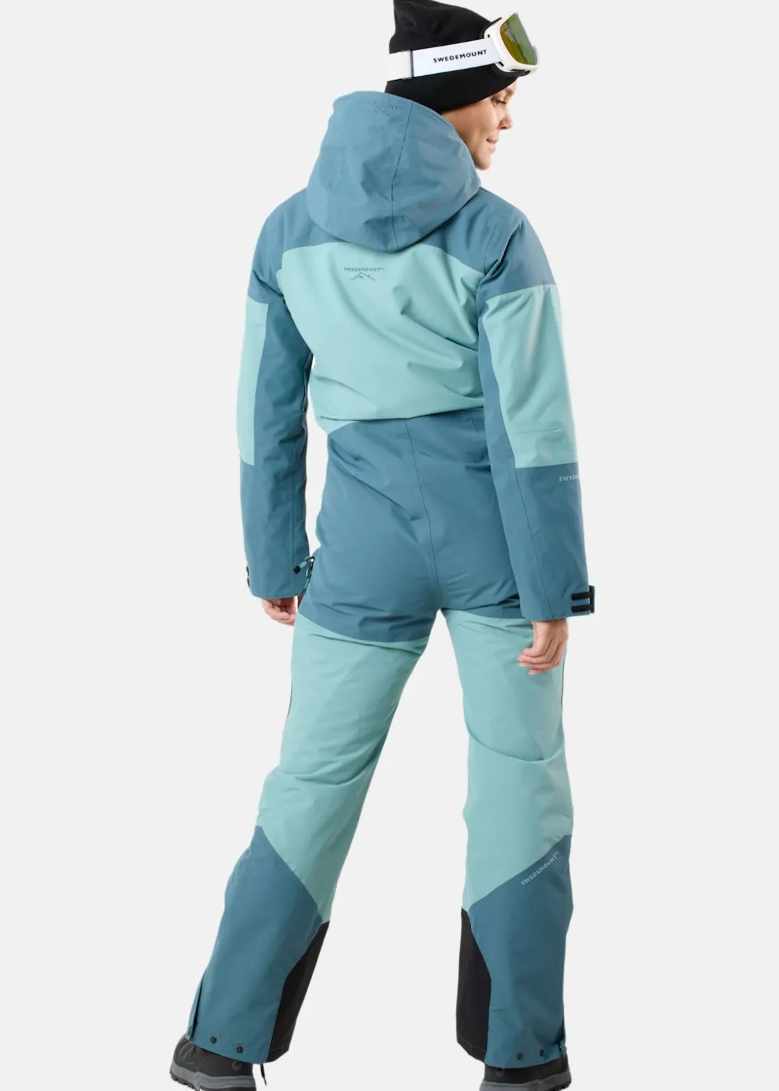 Online Swedemount Freeride Skisuit W Seaweed Green/Dk Seaweed Green