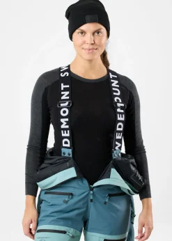 Online Swedemount Freeride Skisuit W Seaweed Green/Dk Seaweed Green