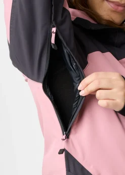 Sale Swedemount Freeride Skisuit W Dusty Rose/Charcoal