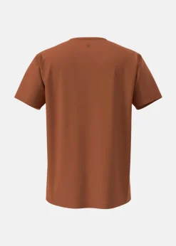 New Lundhags Fulu Merino Climbing T-Shirt M Brick