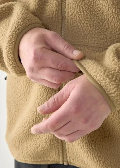 Sale Haglöfs Funäs Pile Hood Men Oak Brown