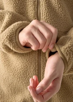 Discount Haglöfs Funäs Pile Hood Women Oak Brown