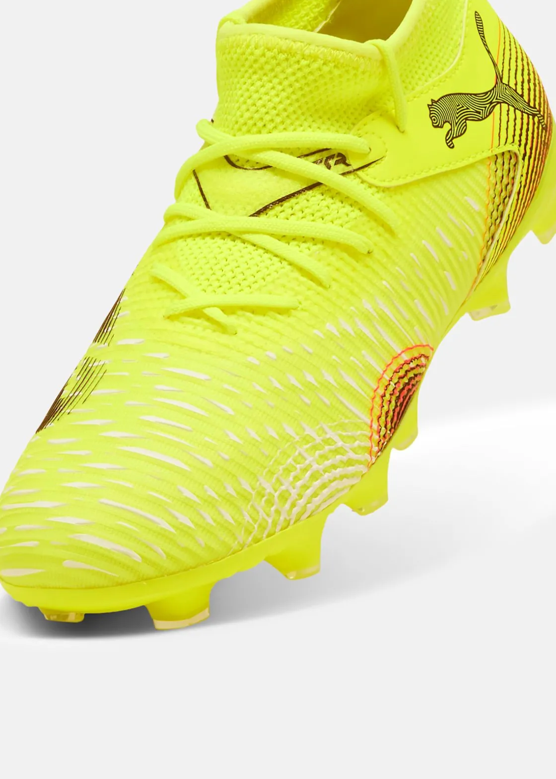 Outlet Puma FUTURE 8 MATCH FG/AG Jr Yellow Alert-PUMA Black-Sun Struck