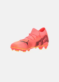 Best Puma FUTURE 7 MATCH FG/AG Jr Sunset Glow-PUMA Black-Sun Stream