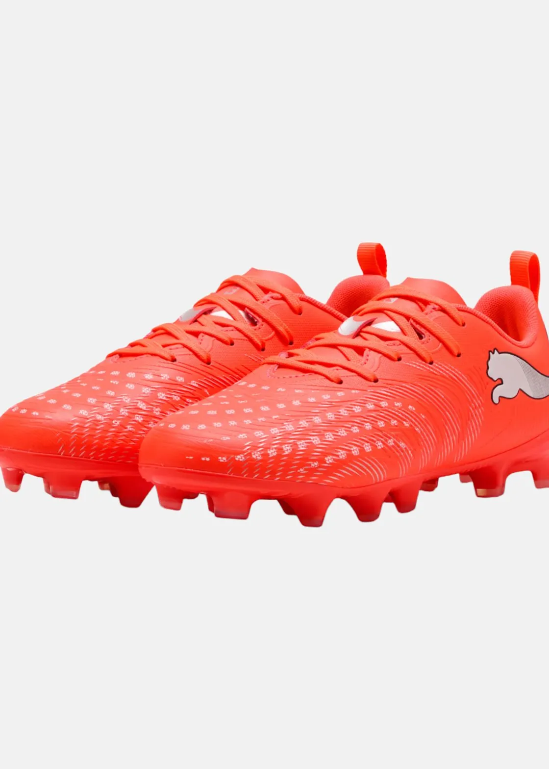 Clearance Puma FUTURE 9 PLAY FG/AG Jr Glowing Red-PUMA White-PUMA Black-PUMA Silver