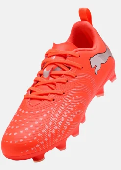 Clearance Puma FUTURE 9 PLAY FG/AG Jr Glowing Red-PUMA White-PUMA Black-PUMA Silver