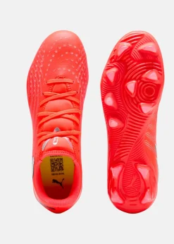 Sale Puma FUTURE 9 PLAY FG/AG Wn s Glowing Red-PUMA White-PUMA Black-PUMA Silver