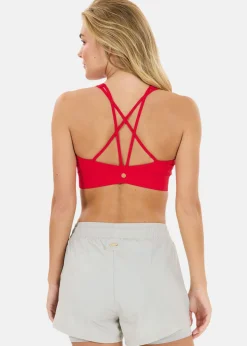 New Athlecia Gaby V2 W Sports Bra Lychee