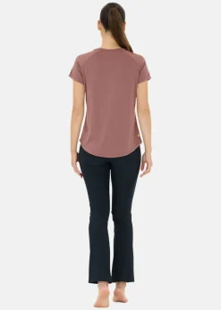 Sale Athlecia Gaina V2 W S/S Tee Rose Taupe