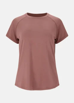 Sale Athlecia Gaina V2 W S/S Tee Rose Taupe